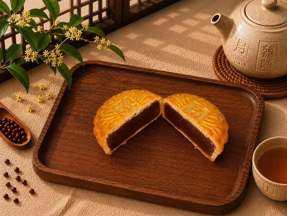 Mooncake With Red Bean Paste suppliers